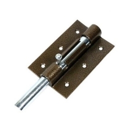 Задвижка дверная ЗД-09 (120 мм) пол.медь (20)