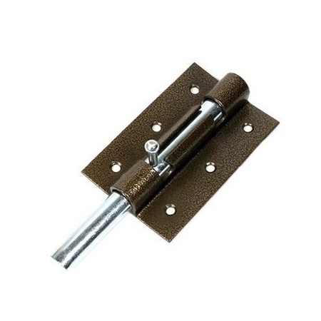 Задвижка дверная ЗД-09 (120 мм) пол.медь (20)