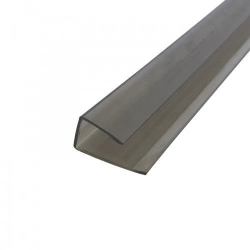 Планка торцевая 6 мм Серебристый 2,1 м