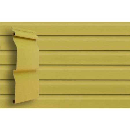 Сайдинг корабельная доска D4.4 GL Кремовый  0.224 * 3,6 м