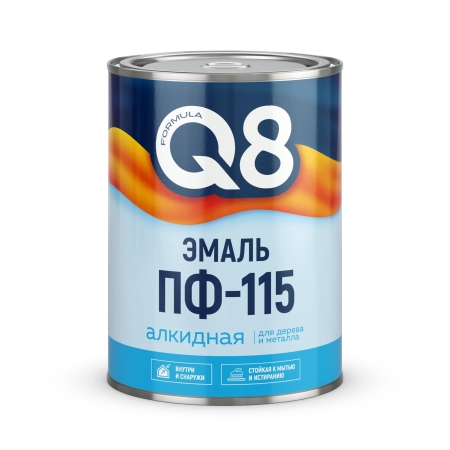 FORMULA Q8 Престиж Эмаль ПФ-115 сиреневая 0,9 кг