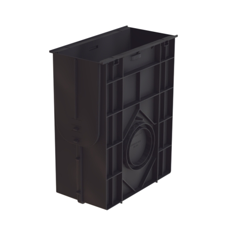 Пескоуловитель пластиковый Aquastok Norma DN200, класс нагрузки С250 500х260х670