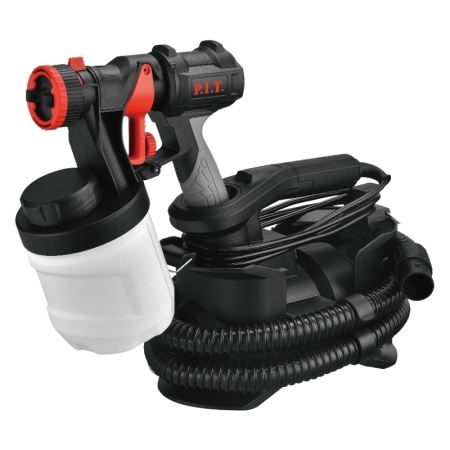 Краскораспылитель P.I.T. PSG3022-C PRO МАСТЕР (600Вт,1000мл/мин.,емкость 900мл,возд.шланг 1,8м)
