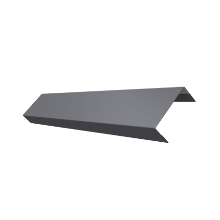 Ламель лицевая 50 забора жалюзи Texas 0,45 Drap TX RAL 7004 сигнальный серый