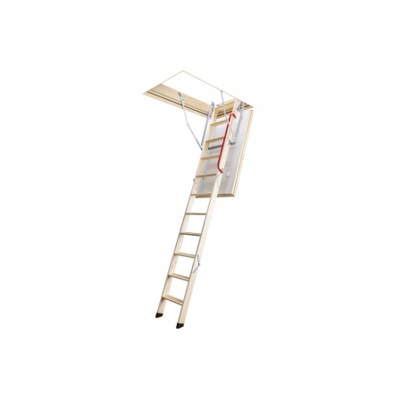 Лестница THERMO (LTK) 70*120*280 (дерев.,крышка белая,66мм)