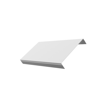 Ламель обратная 150 забора жалюзи Texas 0,45 PE с пленкой RAL 9003 сигнальный белый