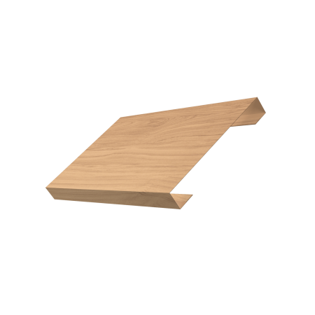 Ламель лицевая 150 забора жалюзи Texas 0,45 Print Elite с пленкой Honey Wood TwinColor