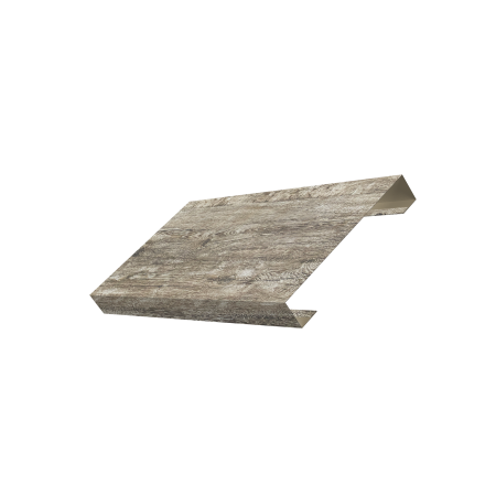 Ламель лицевая 125 забора жалюзи Texas 0,45 Print Elite с пленкой Nordic Wood TwinColor