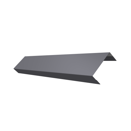Ламель обратная 50 забора жалюзи Texas 0,5 Satin с пленкой RAL 7004 сигнальный серый