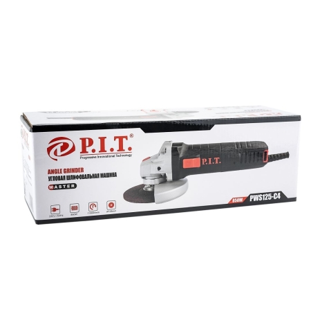 УШМ (болгарка)  P.I.T. PWS125-С4 850Вт, 125мм