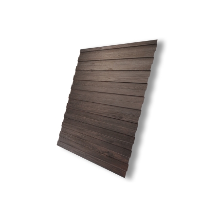 Профнастил С8 Print Elite White Wood TwinColor 1,2*2 м 0,45 мм