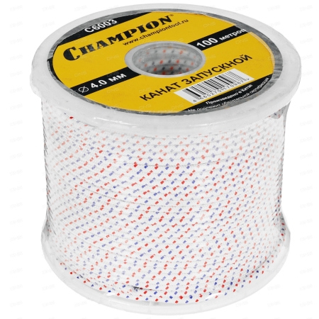 Канат запускной CHAMPION 4,0мм 100м C6003