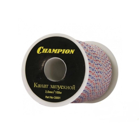 Канат запускной CHAMPION 3,0мм 100м C6001